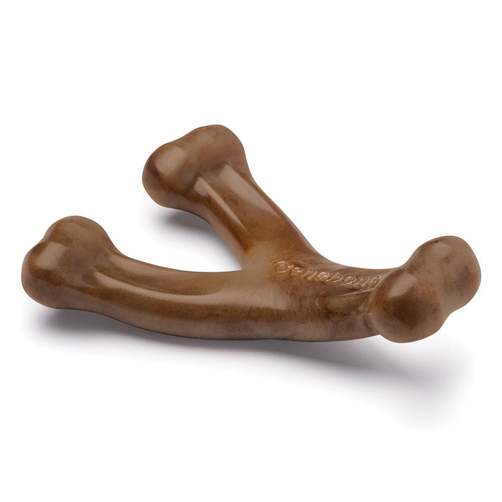 Benebone Wishbone Bacon Dog Chew Toy